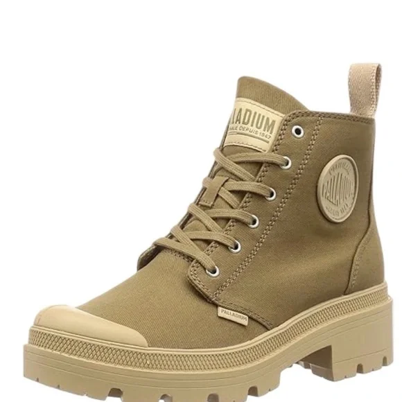 🌿NWT Palladium Women’s Twill Boots - Picture 4 of 8